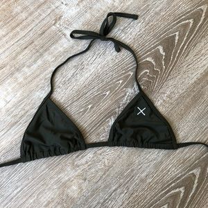 BPUTINE LA ARMY GREEN SWIM TOP